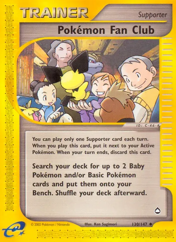 Pokémon Fan Club, Aquapolis 130/147