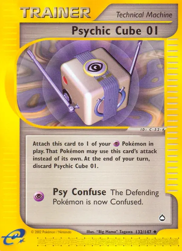 Psychic Cube 01, Aquapolis 132/147