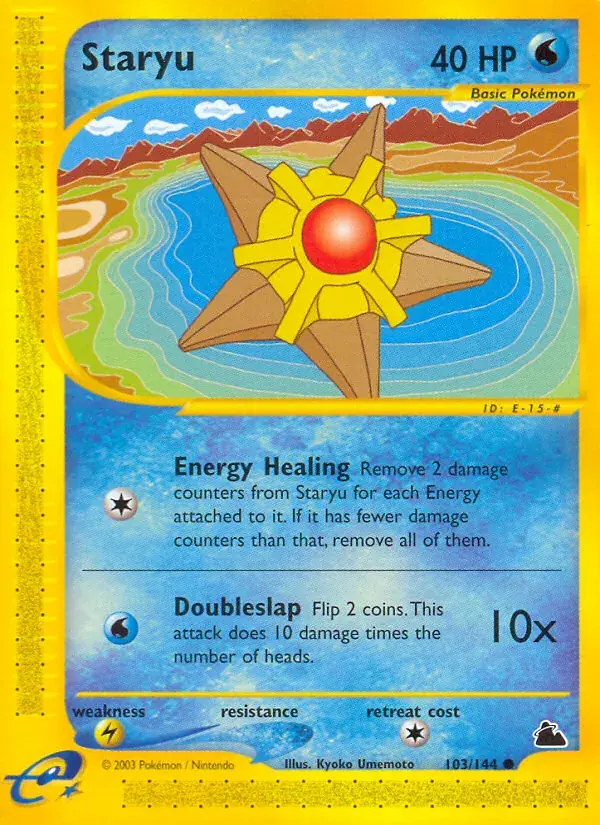 Staryu, Skyridge 103/144
