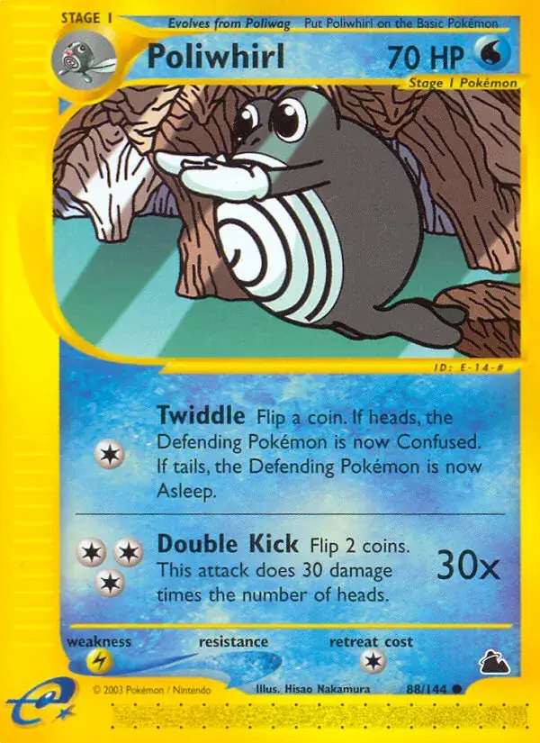 Poliwhirl, Skyridge 88/144