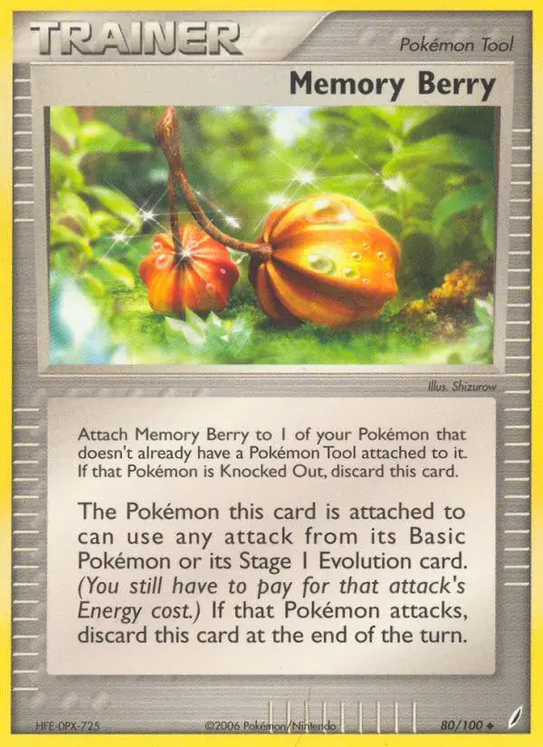 Memory Berry, Crystal Guardians 80/100