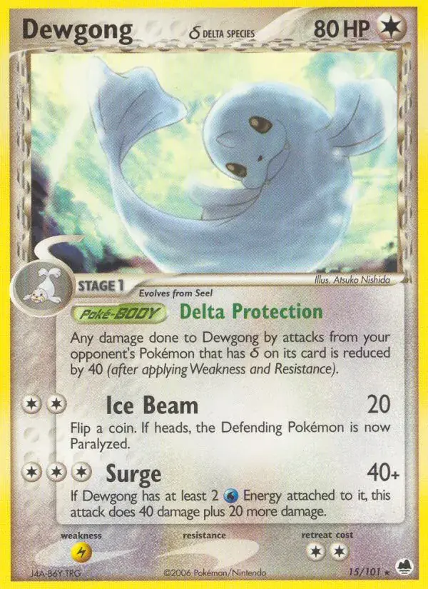 Dewgong δ, Dragon Frontiers 15/101