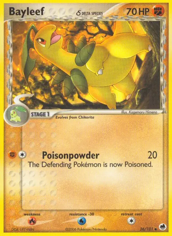 Bayleef δ, Dragon Frontiers 26/101