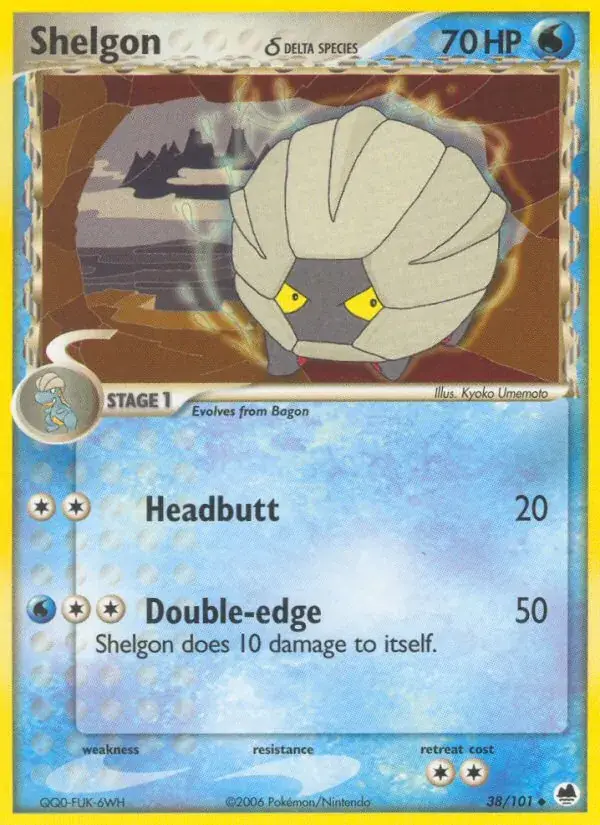 Shelgon δ, Dragon Frontiers 38/101