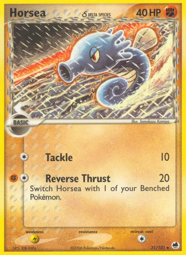 Horsea δ, Dragon Frontiers 31/101