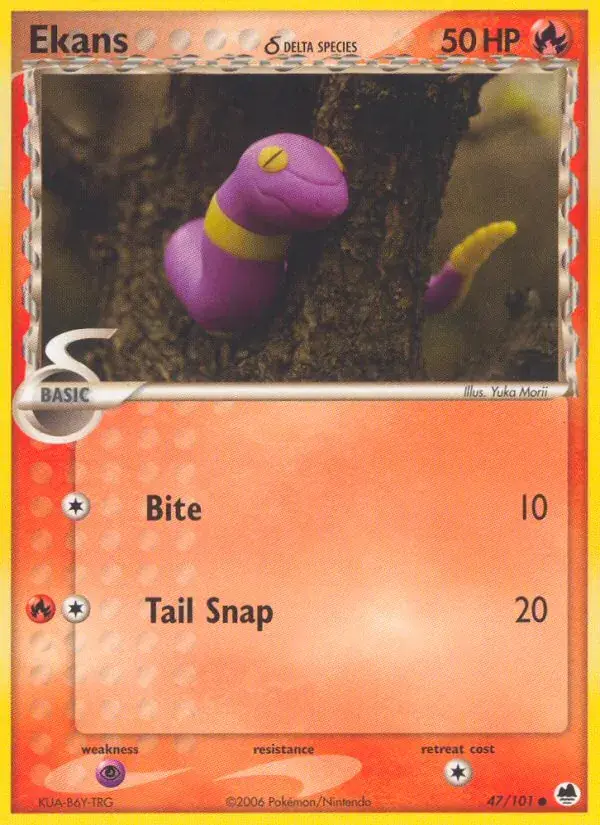 Ekans δ, Dragon Frontiers 47/101