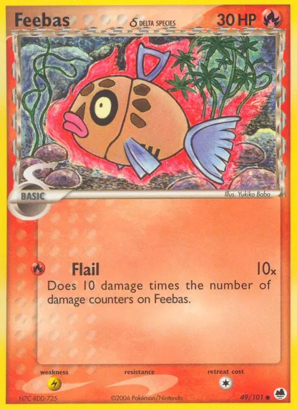 Feebas δ, Dragon Frontiers 49/101