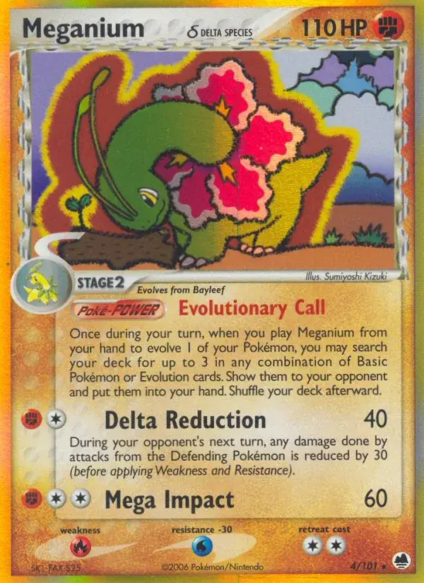 Meganium δ, Dragon Frontiers 4/101