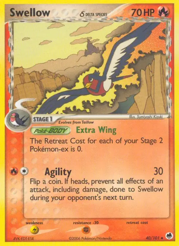 Swellow δ, Dragon Frontiers 40/101