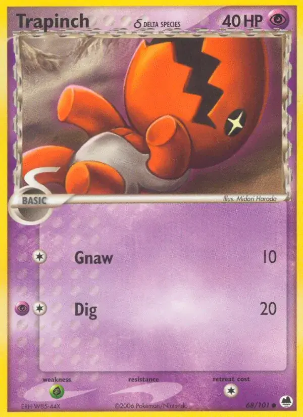 Trapinch δ, Dragon Frontiers 68/101