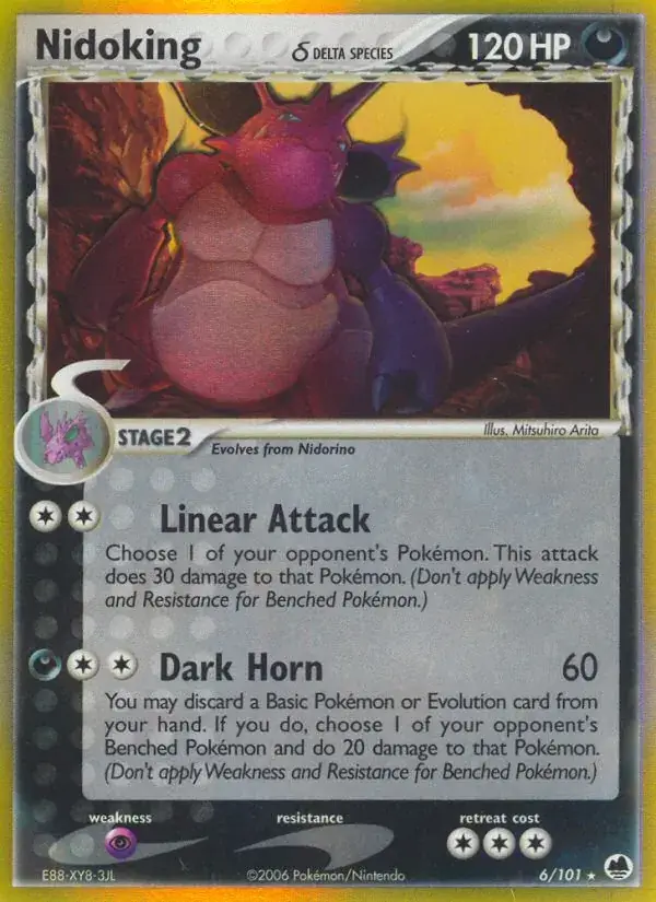 Nidoking δ, Dragon Frontiers 6/101