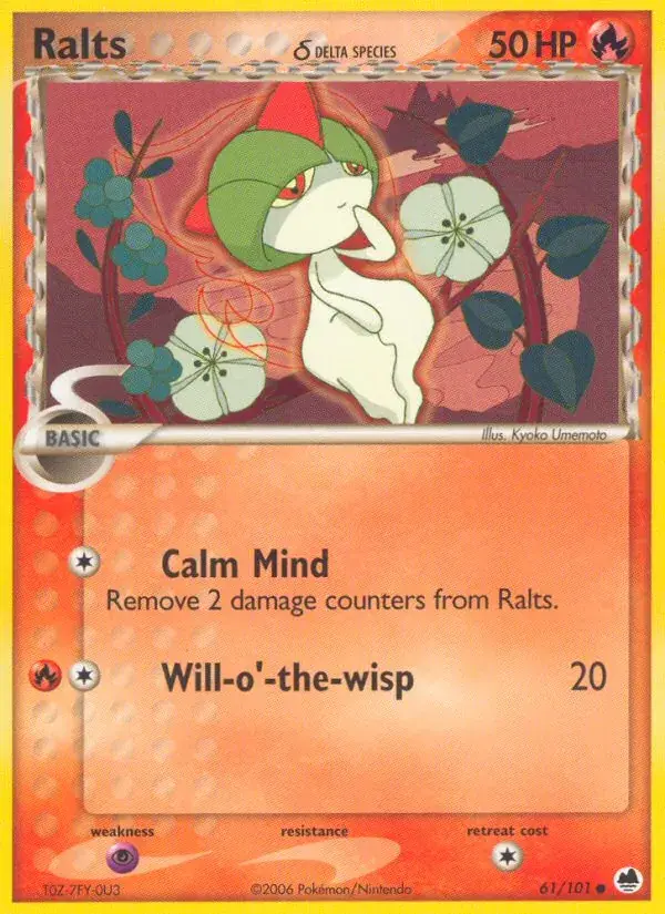 Ralts δ, Dragon Frontiers 61/101