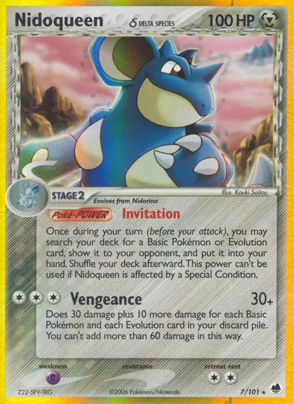 Nidoqueen δ, Dragon Frontiers 7/101
