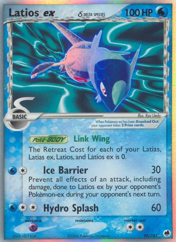 Latios ex δ, Dragon Frontiers 96/101