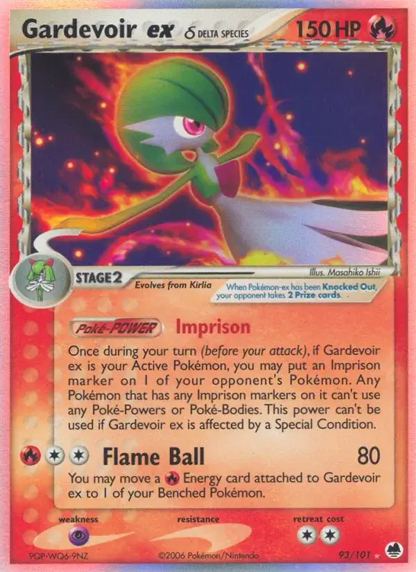 Gardevoir ex δ, Dragon Frontiers 93/101