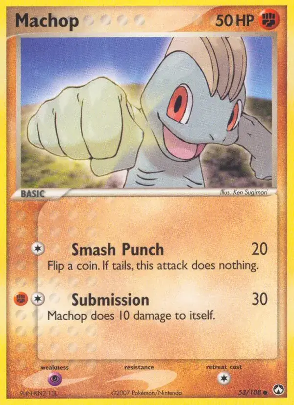 Machop, Power Keepers 53/108