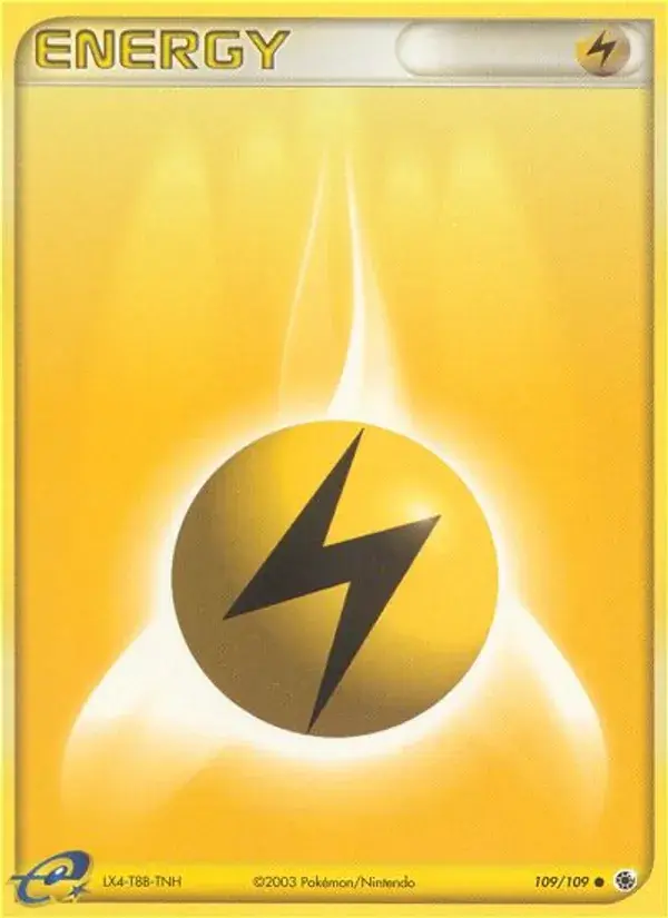 Lightning Energy, Ruby & Sapphire 109/109
