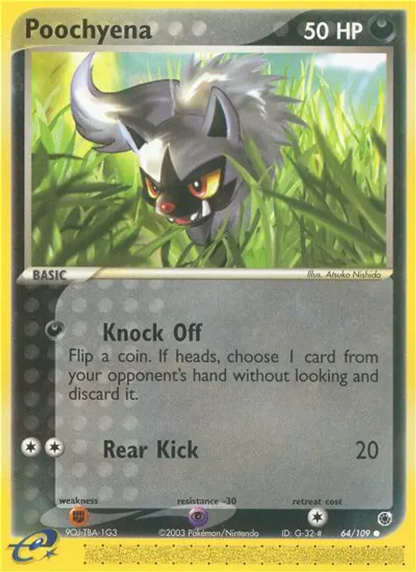 Poochyena, Ruby & Sapphire 64/109