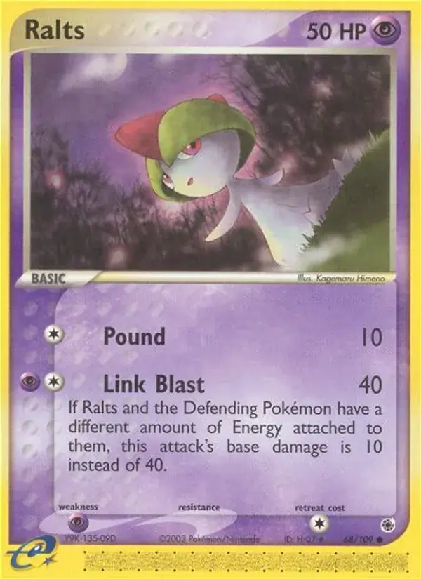 Ralts, Ruby & Sapphire 68/109