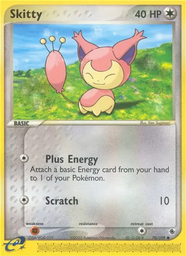 Skitty, Ruby & Sapphire 70/109