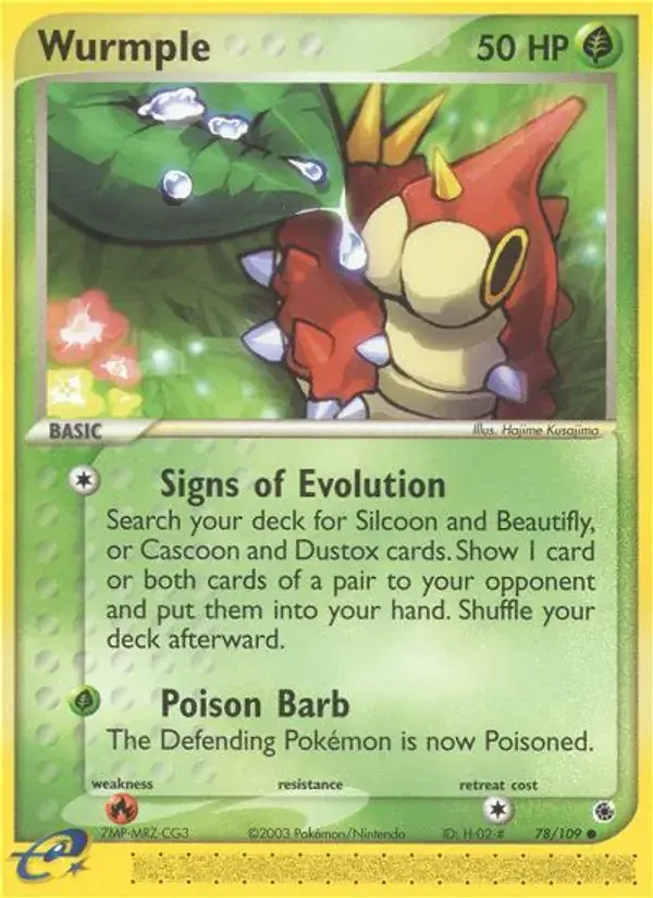 Wurmple, Ruby & Sapphire 78/109