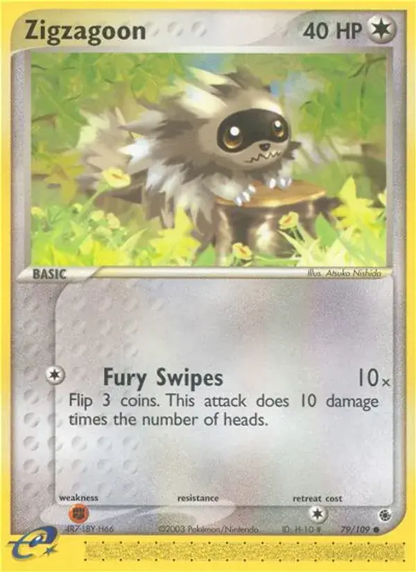 Zigzagoon, Ruby & Sapphire 79/109