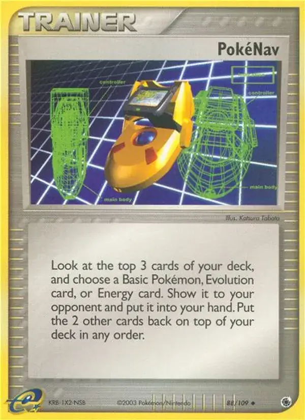PokéNav, Ruby & Sapphire 88/109