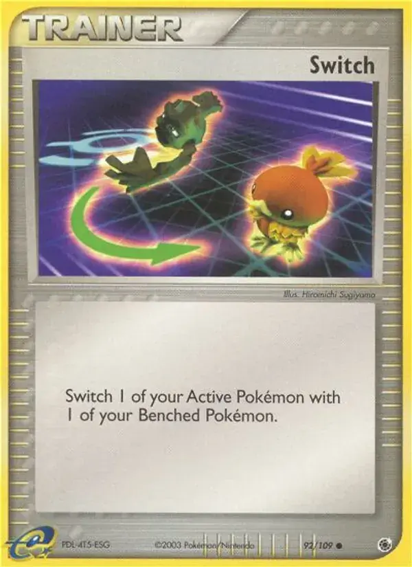 Switch, Ruby & Sapphire 92/109