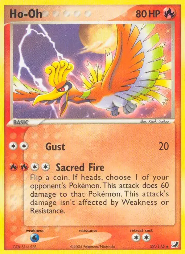 Ho-Oh, Unseen Forces 27/115