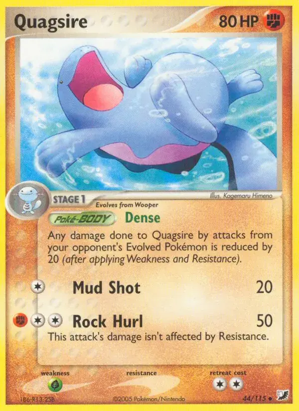 Quagsire, Unseen Forces 44/115