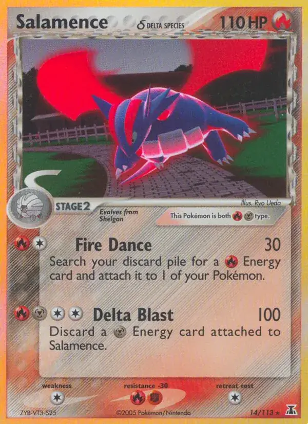 Salamence δ, Delta Species 14/113