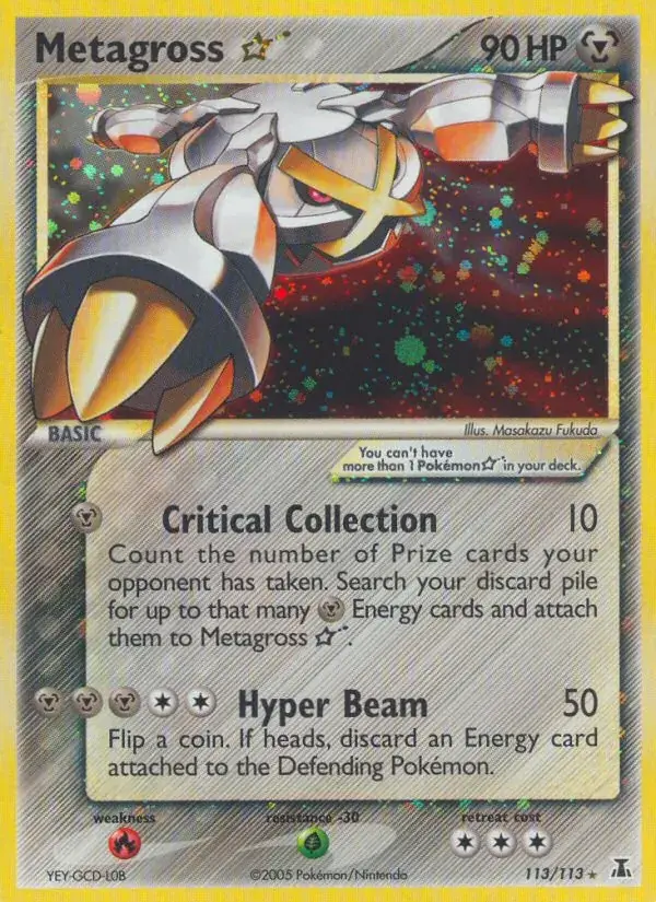 Metagross Star, Delta Species 113/113