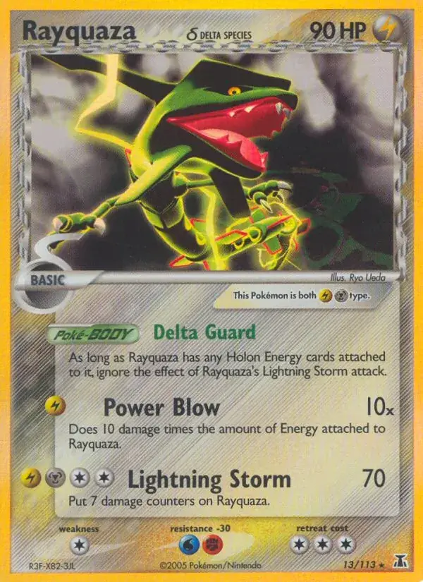 Rayquaza δ, Delta Species 13/113