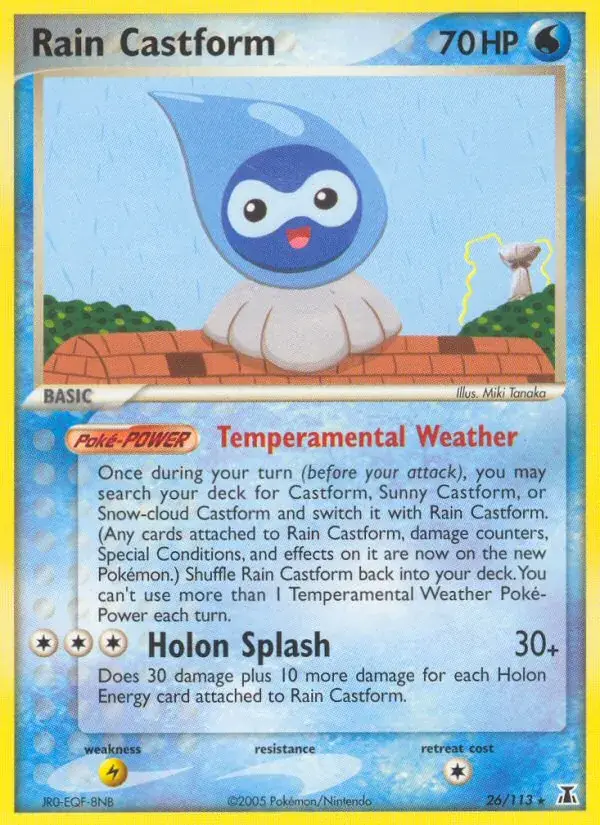 Rain Castform, Delta Species 26/113