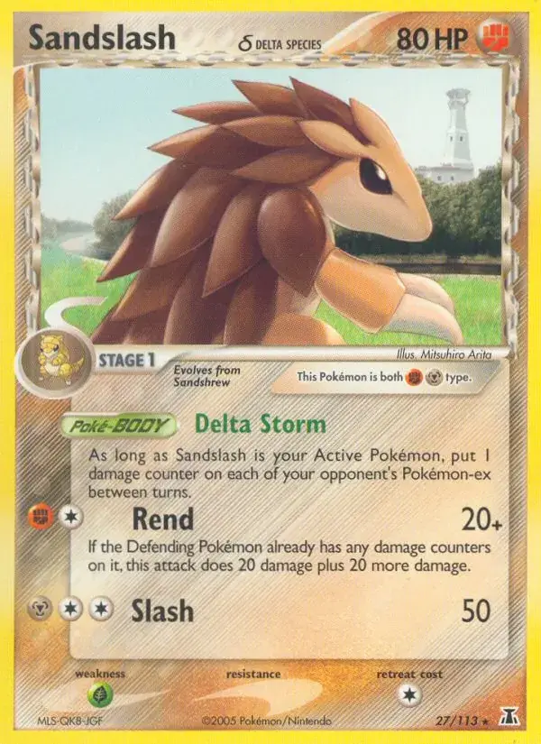 Sandslash δ, Delta Species 27/113