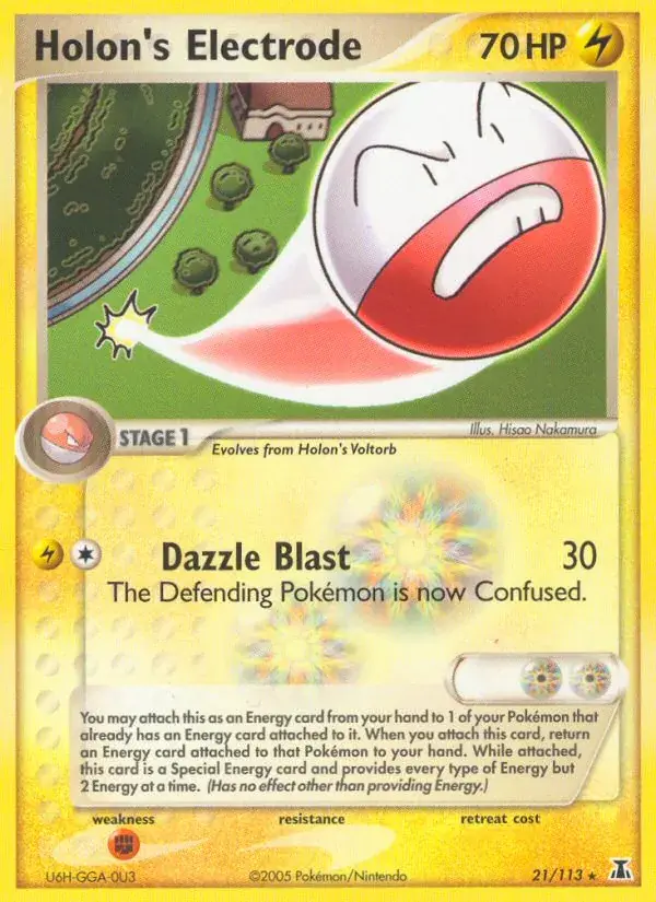 Holon's Electrode, Delta Species 21/113