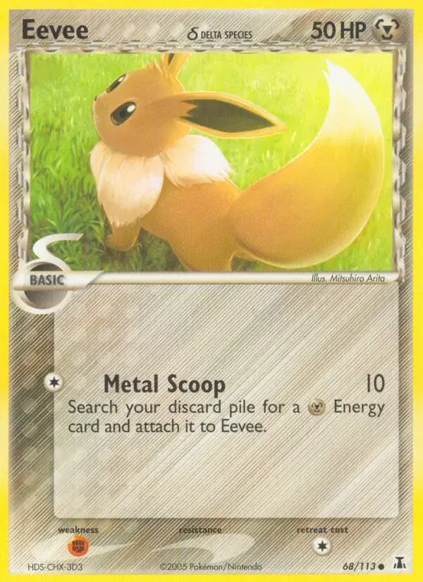 Eevee δ, Delta Species 68/113