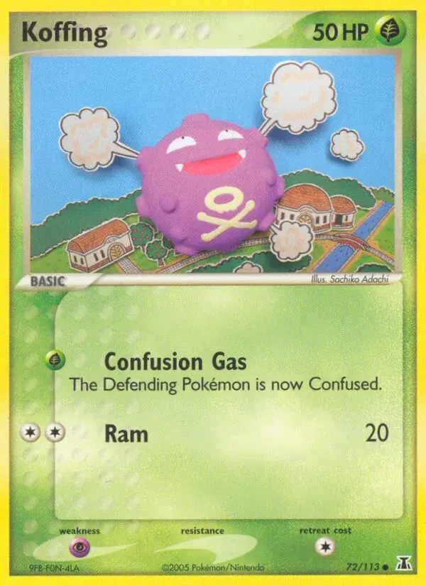 Koffing, Delta Species 72/113