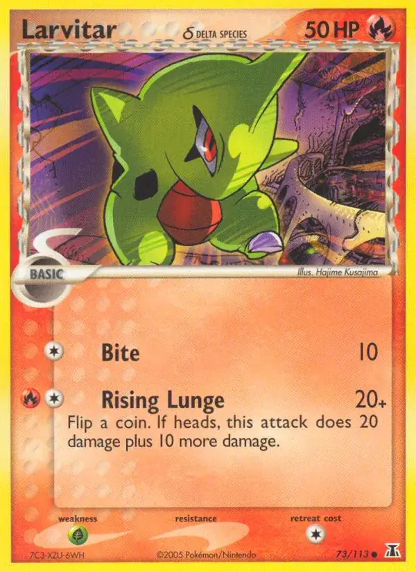 Larvitar δ, Delta Species 73/113