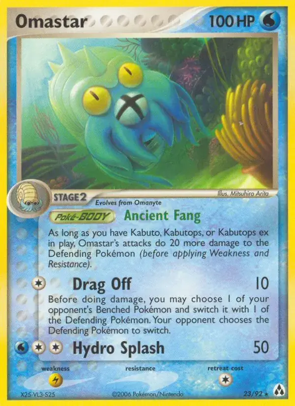 Omastar, Legend Maker 23/92