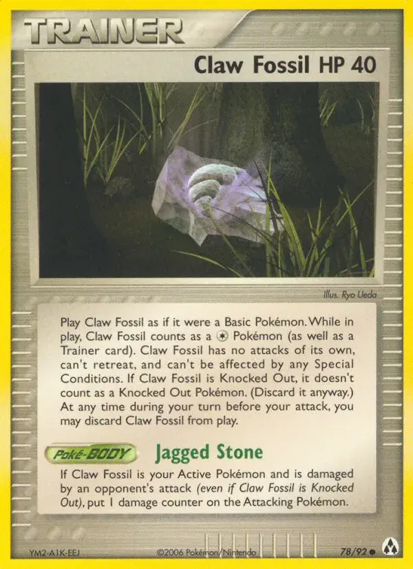 Claw Fossil, Legend Maker 78/92