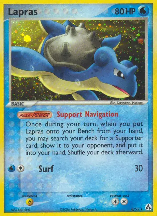 Lapras, Legend Maker 8/92