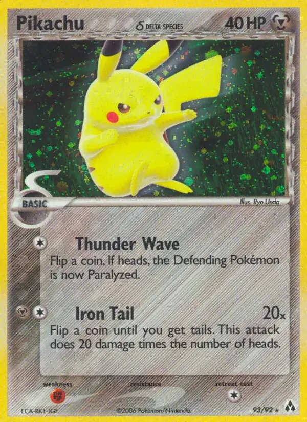 Pikachu δ, Legend Maker 93/92