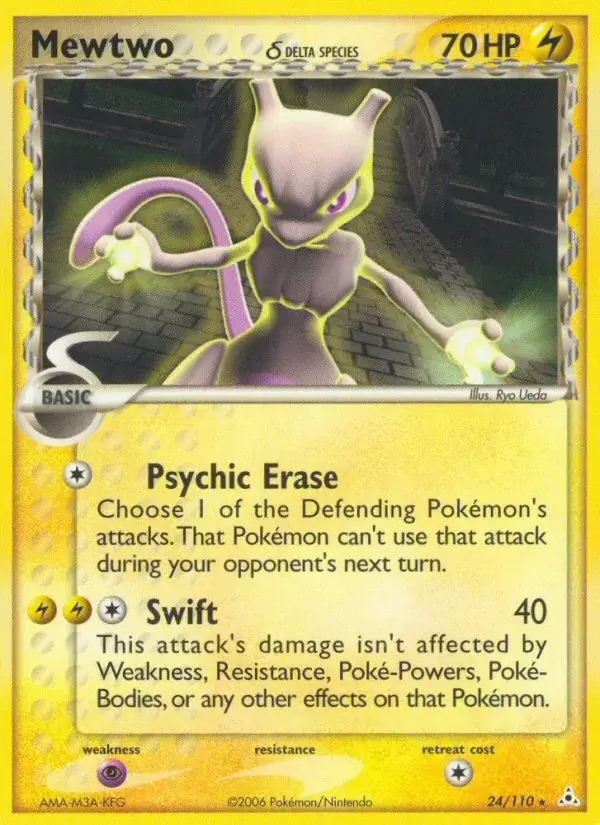 Mewtwo δ, Holon Phantoms 24/110