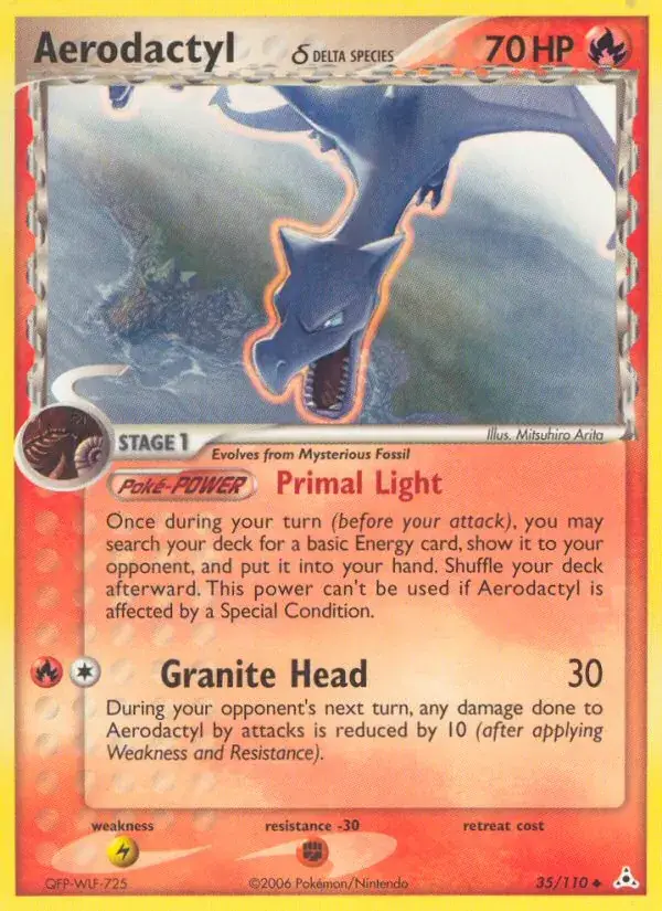 Aerodactyl δ, Holon Phantoms 35/110