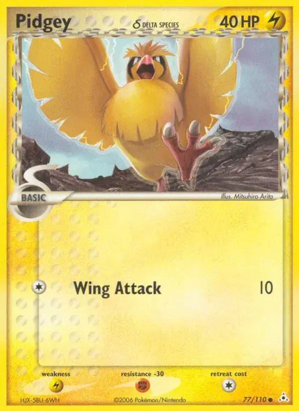 Pidgey δ, Holon Phantoms 77/110