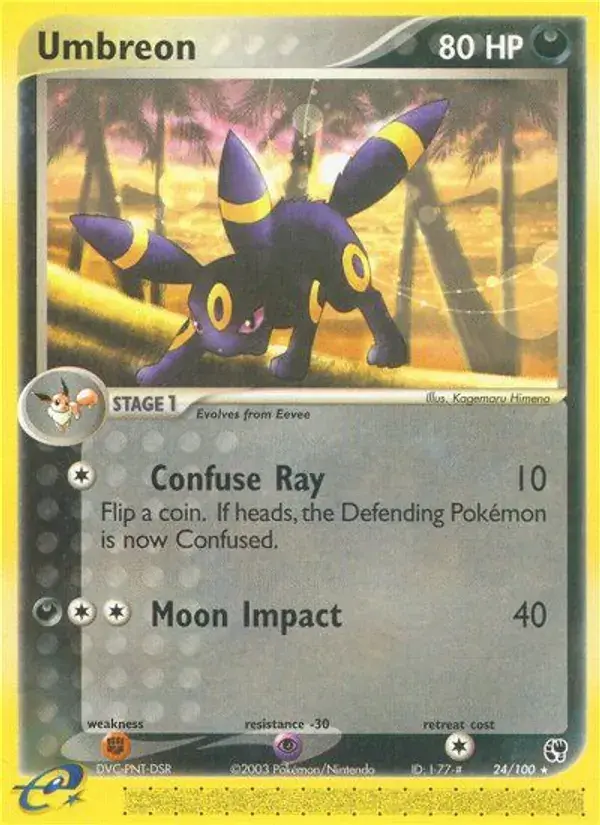Umbreon, Sandstorm 24/100