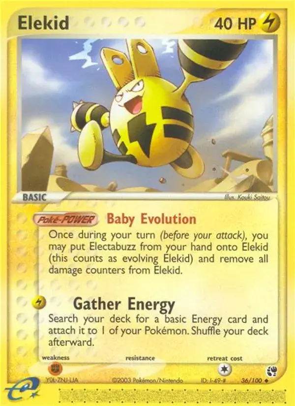 Elekid, Sandstorm 36/100