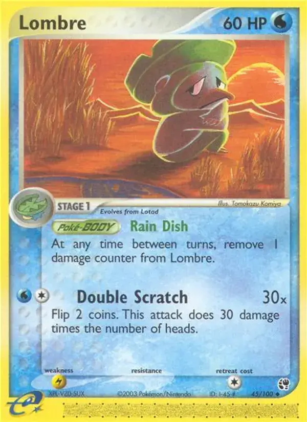Lombre, Sandstorm 45/100