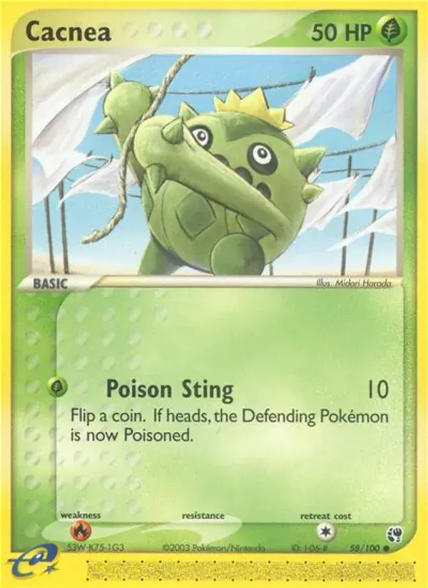 Cacnea, Sandstorm 58/100